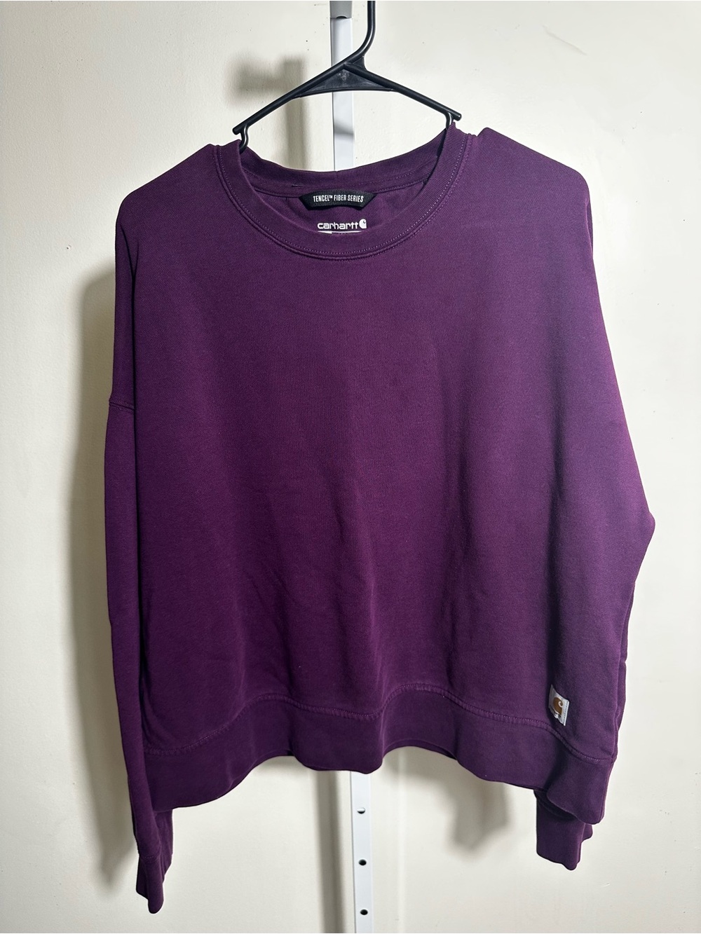 338. Carhartt Purple Crewneck Sweatshirt